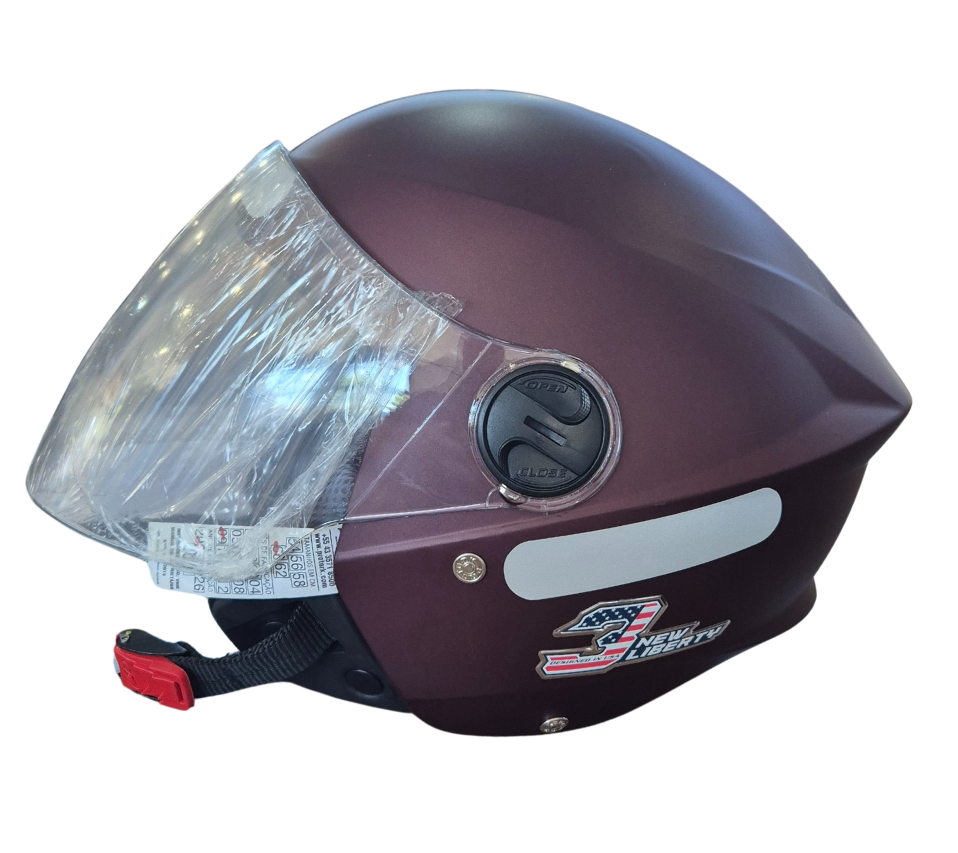 Capacete New Liberty Roxo